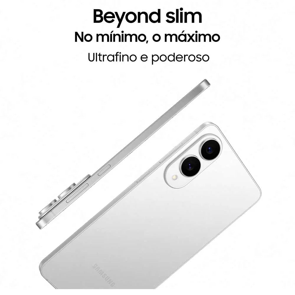 Celular Samsung Galaxy S25 Edge 5G Titânio Jetblack, 512GB, 12GB RAM e Câmera Dupla de 200MP + 12MP