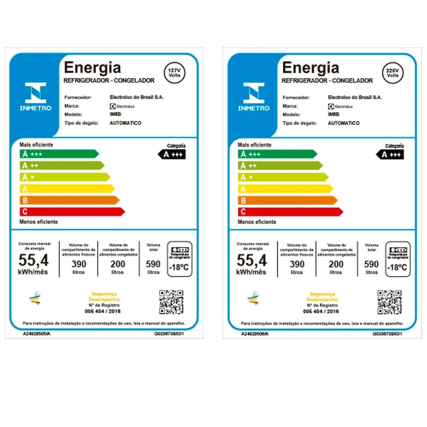 Refrigerador Multidoor Efficient Electrolux 03 Portas Frost Free com 590 Litros AutoSense e Inverter Black IM8B