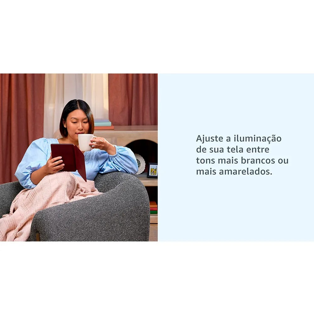 Amazon Kindle Colorsoft Signature Edition com Tela 7,05" Antirreflexo, 32 GB, Preto