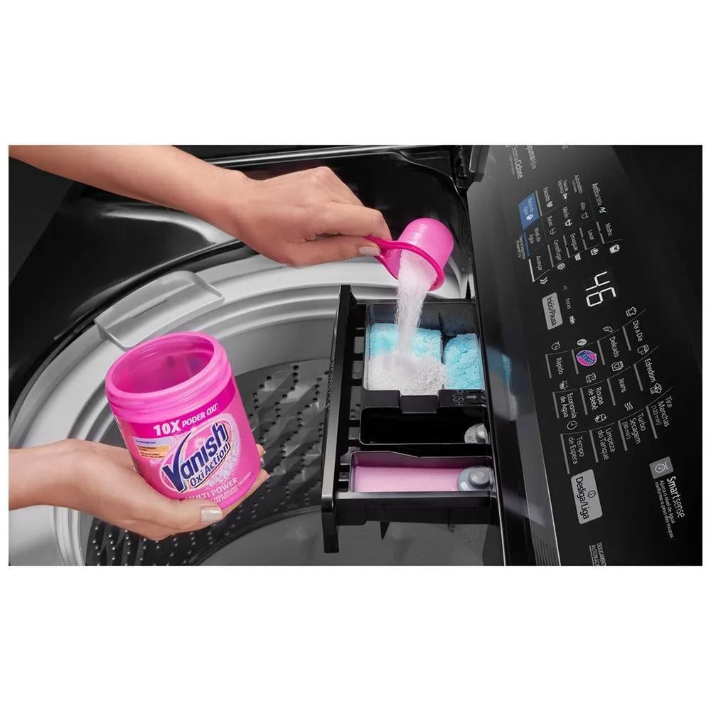 Lavadora de Roupas 18 Kg Panasonic Titânio com 9 Programas de Lavagem - NA-F180P7T