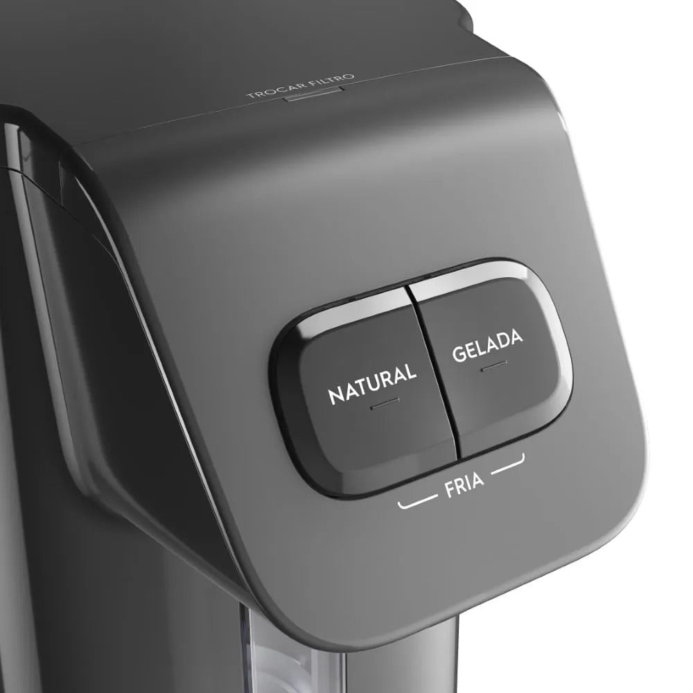 Purificador Electrolux Eletrônico Compacto Efficient Painel Mecânico Bivolt Cinza (PE15X)