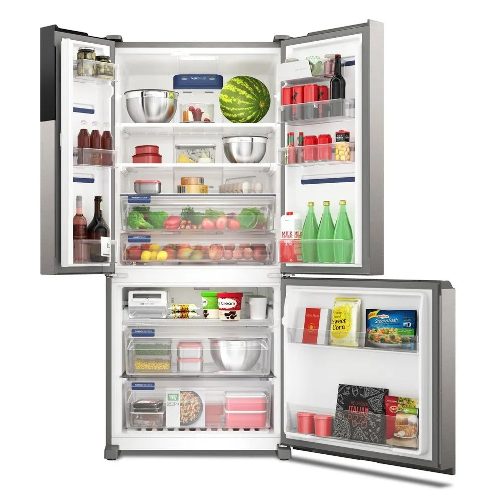 Refrigerador Multidoor Efficient Electrolux de 03 Portas Frost Free com 590 Litros AutoSense e Inverter Inox IM8S