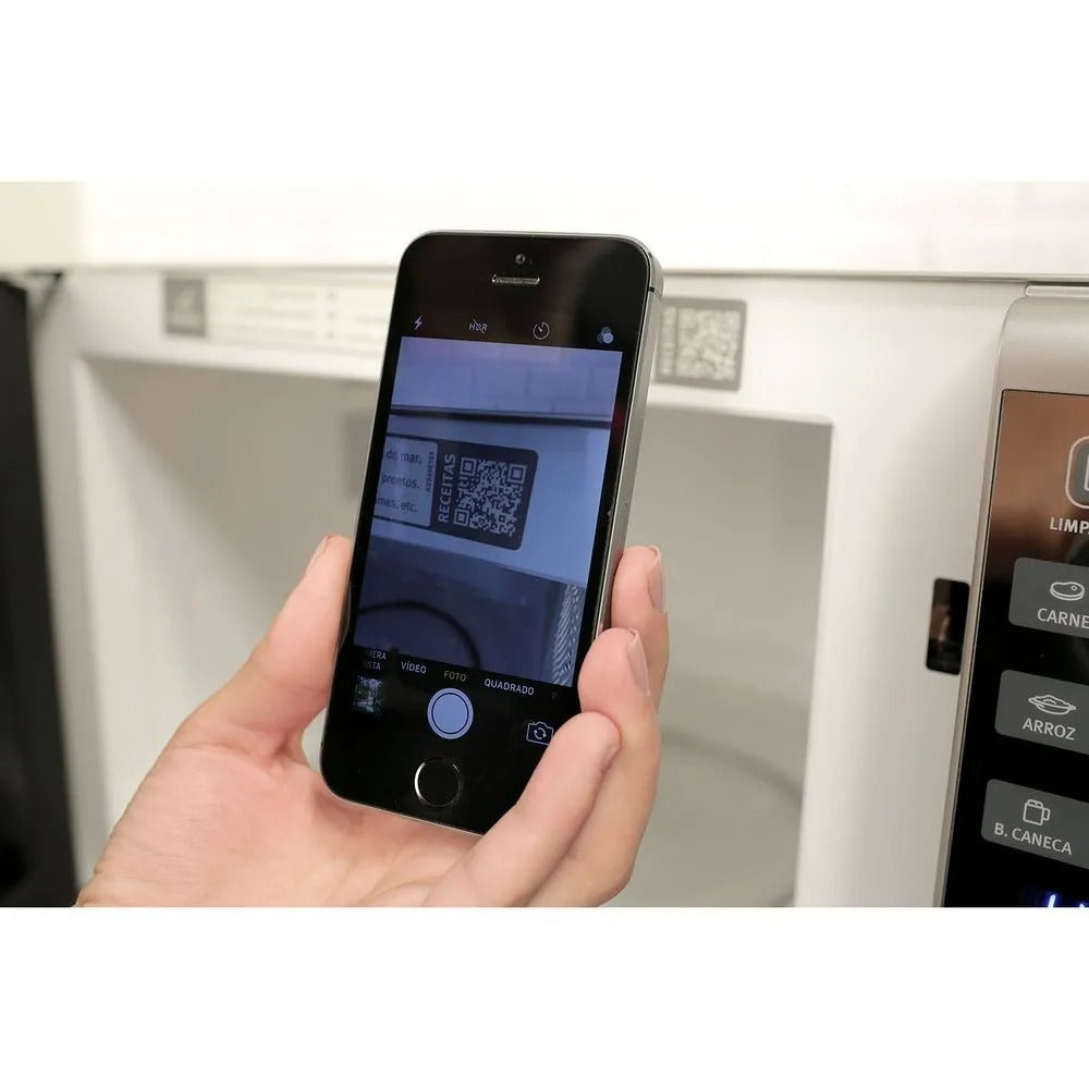 Micro-Ondas Electrolux Prata com Painel Integrado 31L (MI41S)