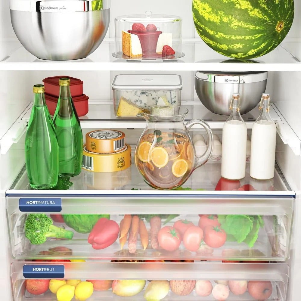 Refrigerador Multidoor Efficient Electrolux de 03 Portas Frost Free com 590 Litros AutoSense e Inverter Inox IM8S