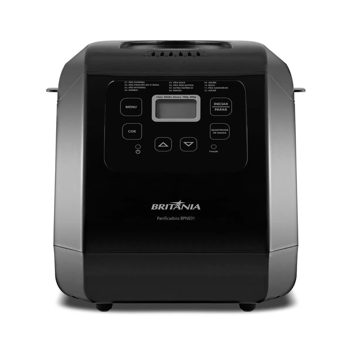 Panificadora Britânia Digital 12 Programas 3L BPNE01