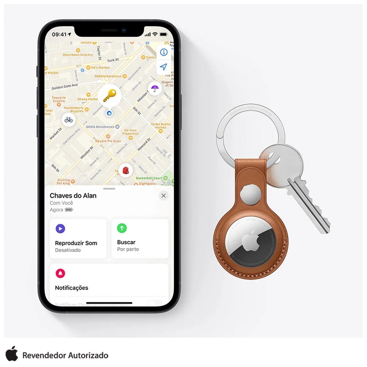 AirTag para iPhone, iPad e iPod Touch com 04 Unidades - Apple - MX532BE/A