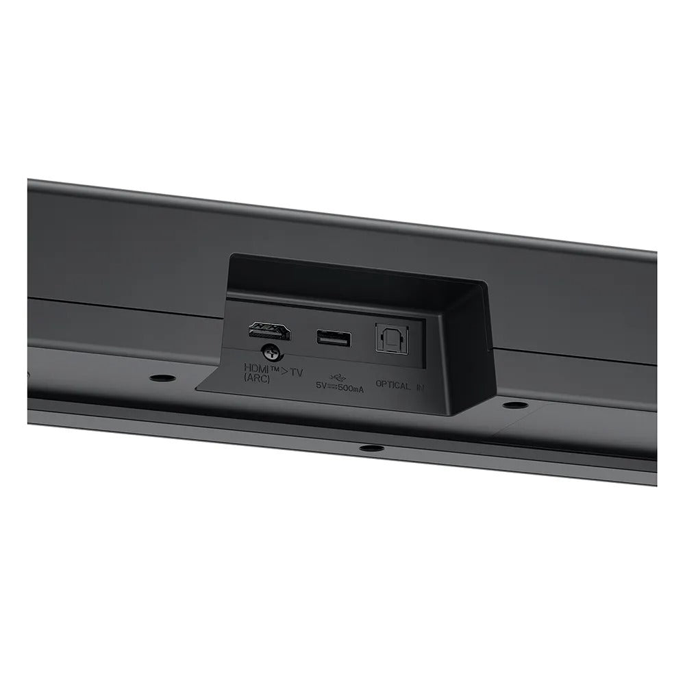 Soundbar LG 300W RMS, 2.1 Canais, Dolby Digital, Sem Fios, Bluetooth 5.3, Entrada Óptica, HDMI, AI Sound Pro - S40T