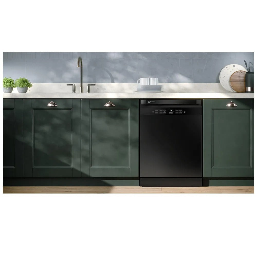 Lava-Louças Electrolux 14 Serviços Preta Experience com Função Higienizar Compras - LL14P