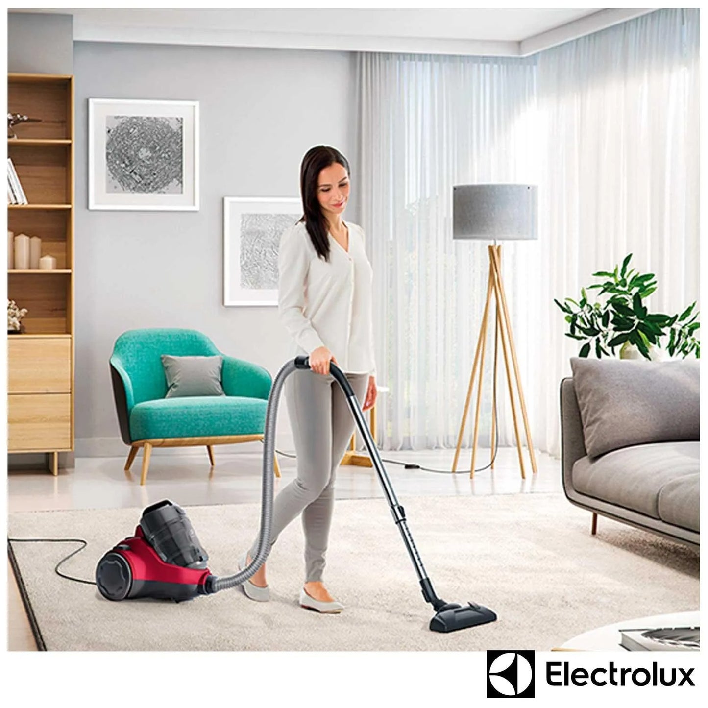 Aspirador de Pó Electrolux Easybox Plus com Capacidade de 1,8 litros sem Saco para Pó - EAS31