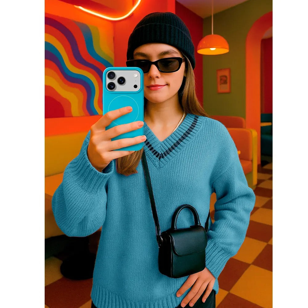 Capa Protetora Huex Slim para iPhone 17 Pro Azul - Laut