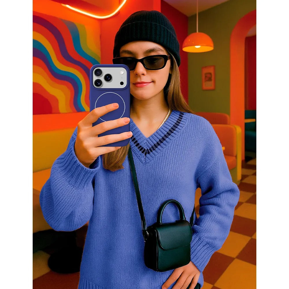 Capa Protetora Huex Slim para iPhone 17 Pro Max Roxo - Laut