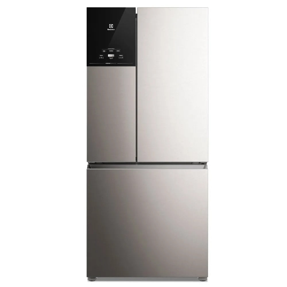 Refrigerador Multidoor Efficient Electrolux de 03 Portas Frost Free com 590 Litros AutoSense e Inverter Inox IM8S