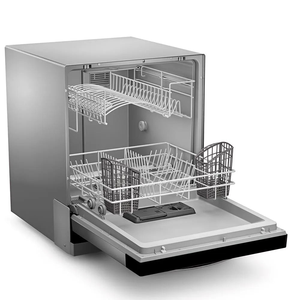 Lava Louças Brastemp Cinza Metálico com 08 Serviços e 05 Programas de Lavagem - BLF08B
