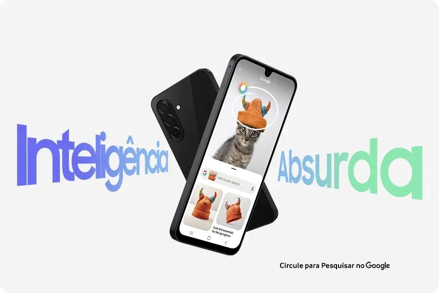 Celular Samsung Galaxy A26 5G 256GB, 8GB RAM, Câmera de 50MP, IP67, Tela Super AMOLED 6.7", NFC